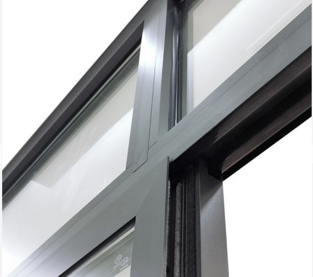 Thermally Broken Aluminium Fabrication Sliding Window With Retractable Screen