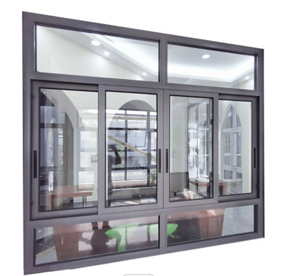 Thermally Broken Aluminium Fabrication Sliding Window With Retractable Screen