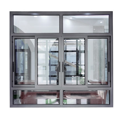 Thermally Broken Aluminium Fabrication Sliding Window With Retractable Screen